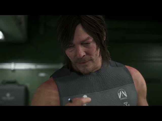 Video thumbnail for Death Stranding 2 - Sam Reads About Mary Shelley's Frankenstein | "Elle Fanning Lead Role" Cutscene