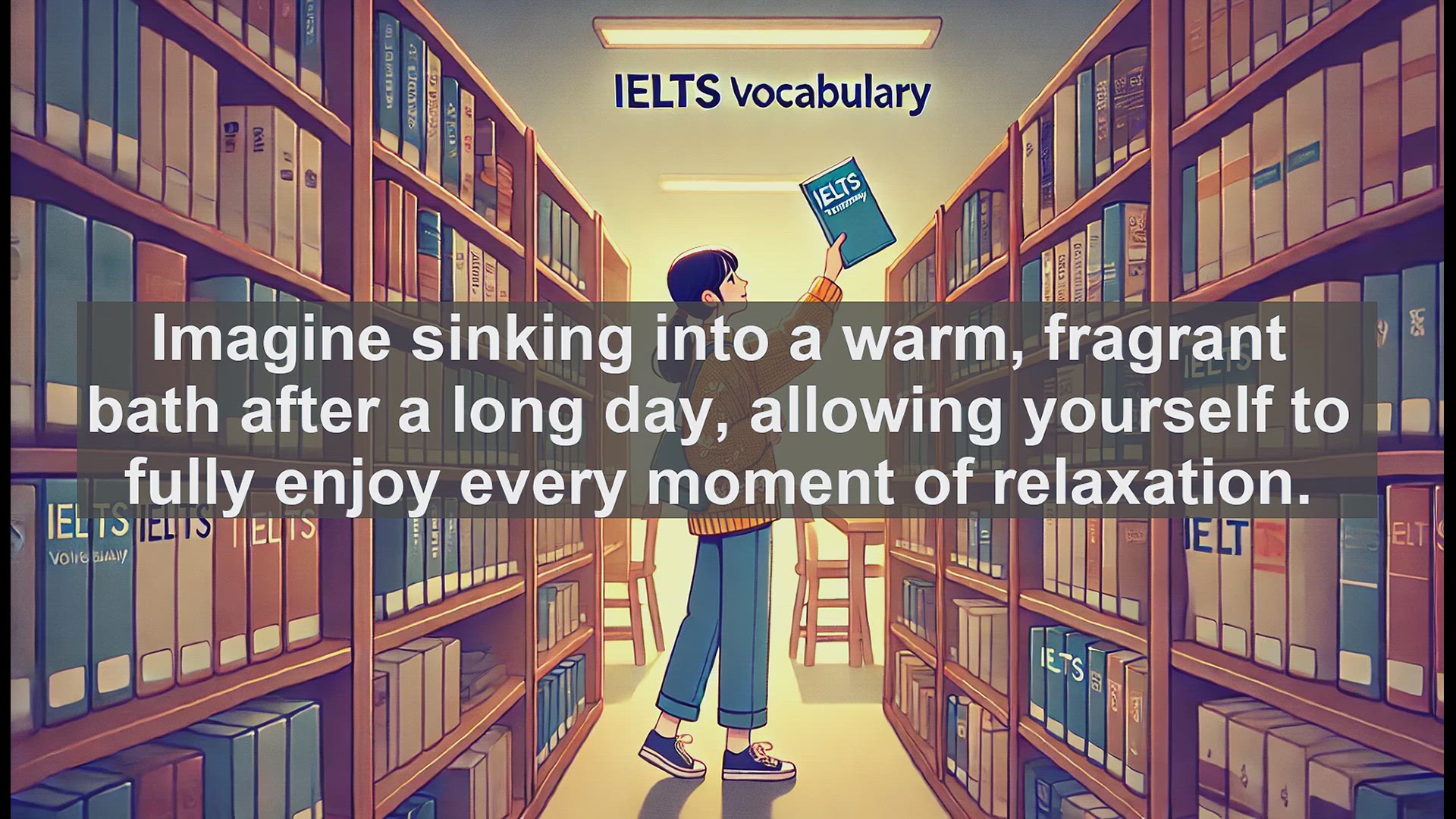 'Video thumbnail for 5000 Must Know IELTS 8.0 Vocabulary - How to Use 'Luxuriate' in IELTS: Boost Your Vocabulary'