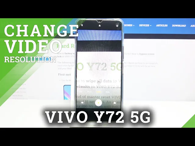 Video thumbnail for How to Pick Video Resolution in Vivo Y72 5G - Access Camera Video Settings
