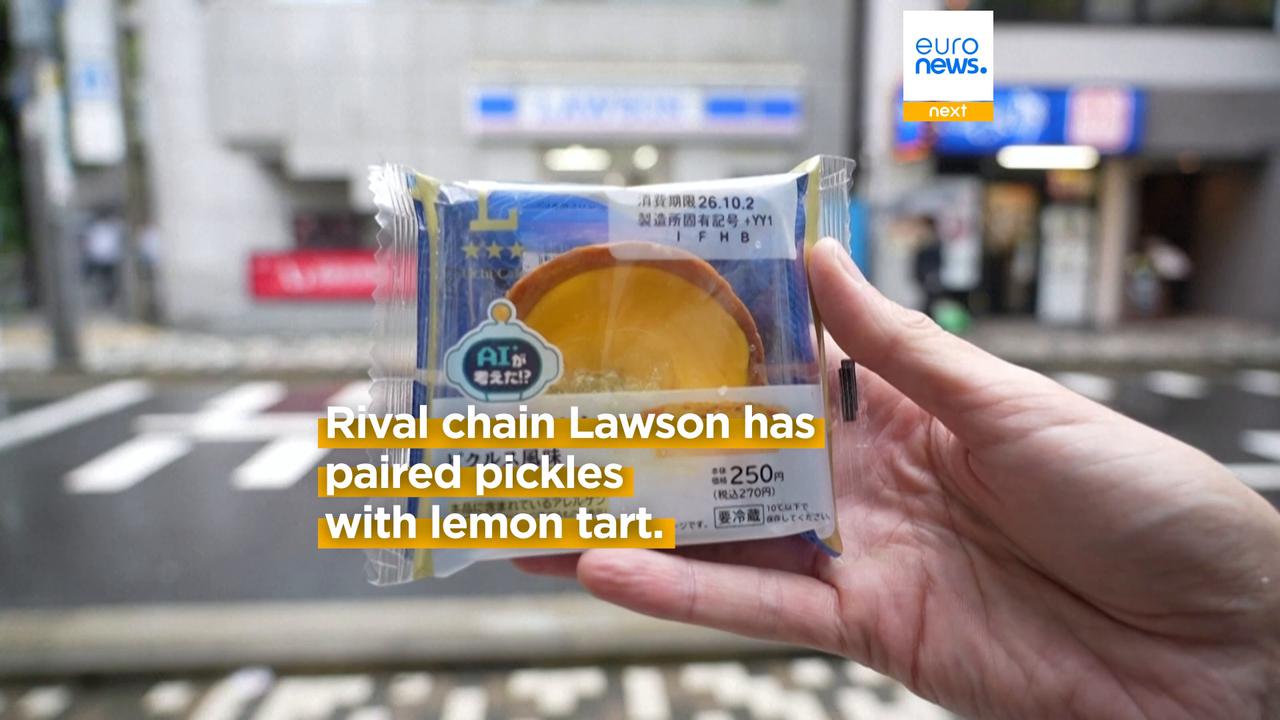 Video thumbnail for Gimmick or recipe for success? Japan's convenience stores test AI flavours