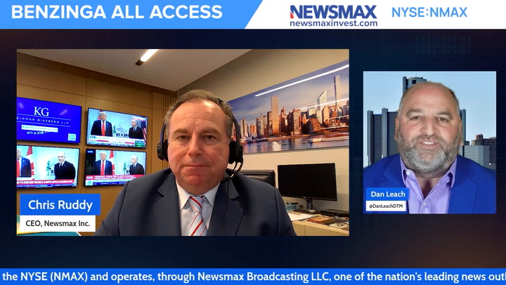 Video thumbnail for Newsmax-Christopher Ruddy-Benzinga All Access