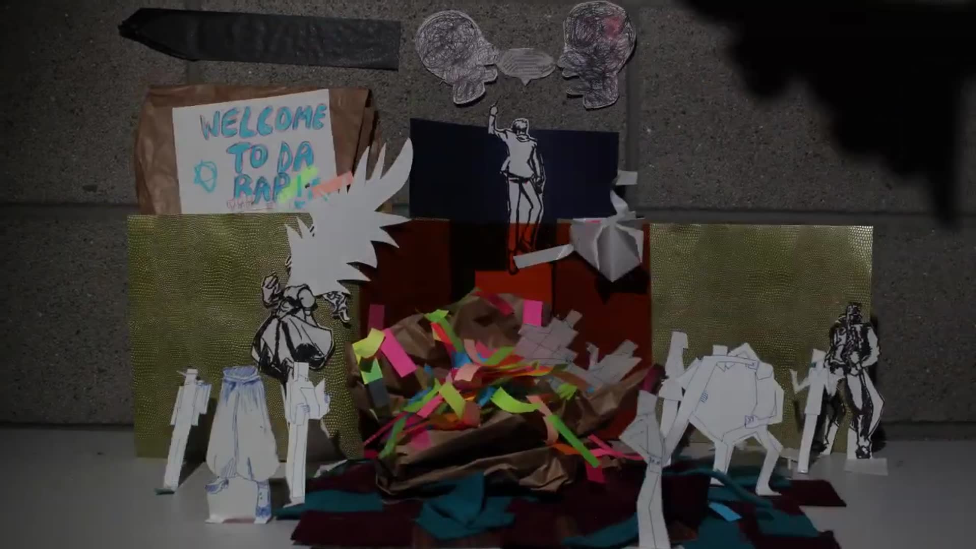 Video thumbnail for Noisy stop motion animation by Anika, Xinlin, Lyra and Chuanzhen