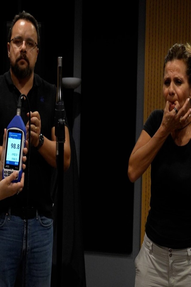 Video thumbnail for Loudest whistle  116.7 db(A) by Virginie Agop Boyadjian