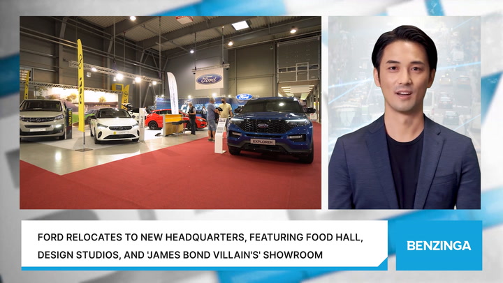 Video thumbnail for Ford Relocates To New Headquarters, Featuring Food Hall, Design Studios, And 'James Bond Villain's' Showroom