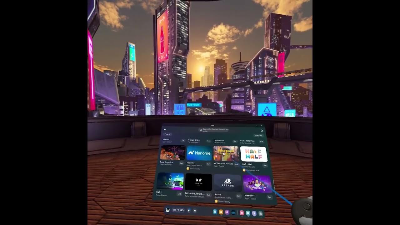 Video thumbnail for How to Get Free Games for Your Oculus META Quest 3 VR Headset - A Comprehensive Guide