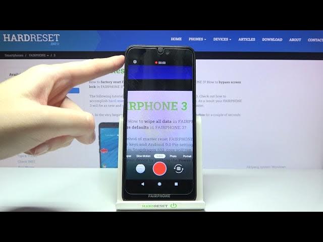 Video thumbnail for How to Activate Image Stabilization on Fairphone 3 – Video Stabilization