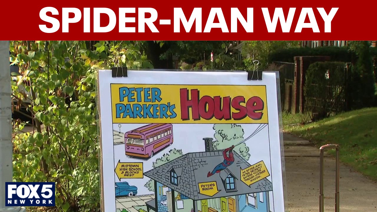 Video thumbnail for 'Spider-Man Way' swings into Queens to honor iconic superhero
