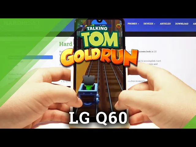 Video thumbnail for Talking Tom Gold on LG Q60 - Gaming Quality Test