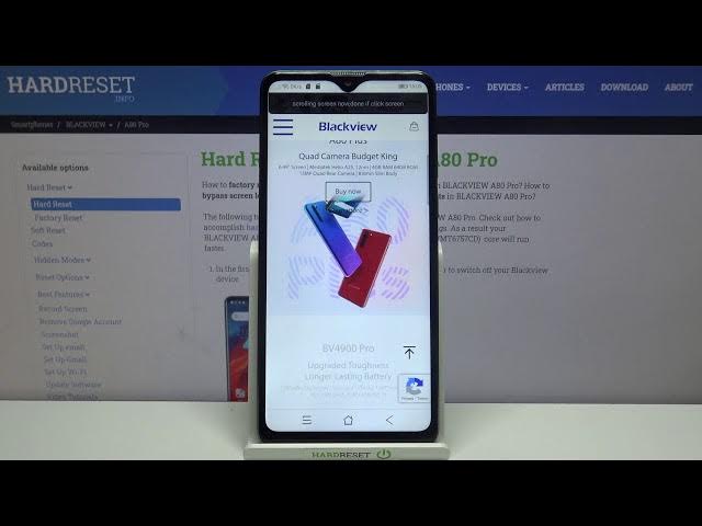 Video thumbnail for How to Take Screenshot in BLACKVIEW A80 Pro – Capture Screen