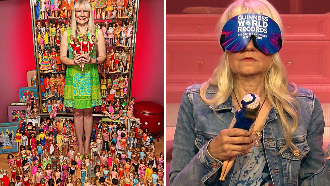 Video thumbnail for Most Barbie dolls identified blindfolded in three minutes