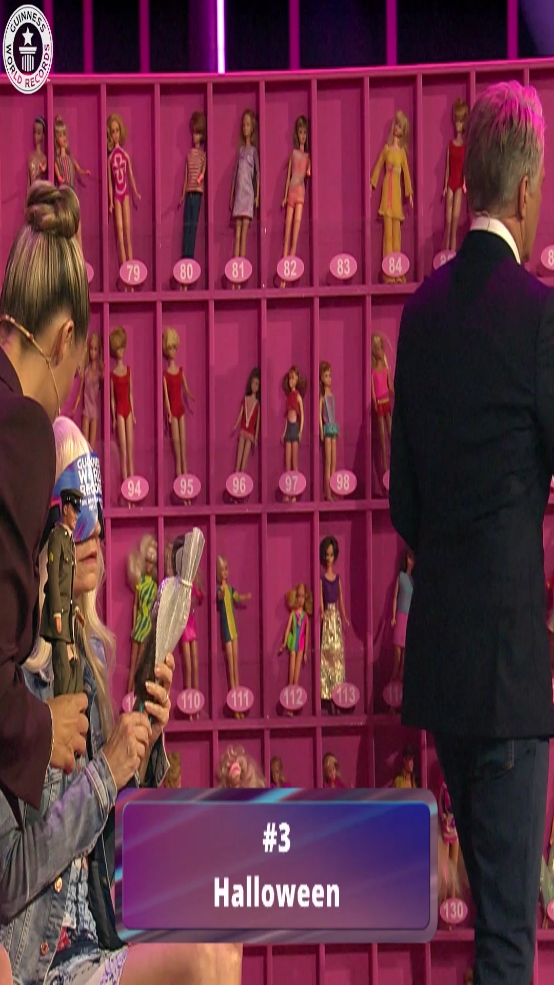 Video thumbnail for Most Barbie dolls identified blindfolded in three minutes