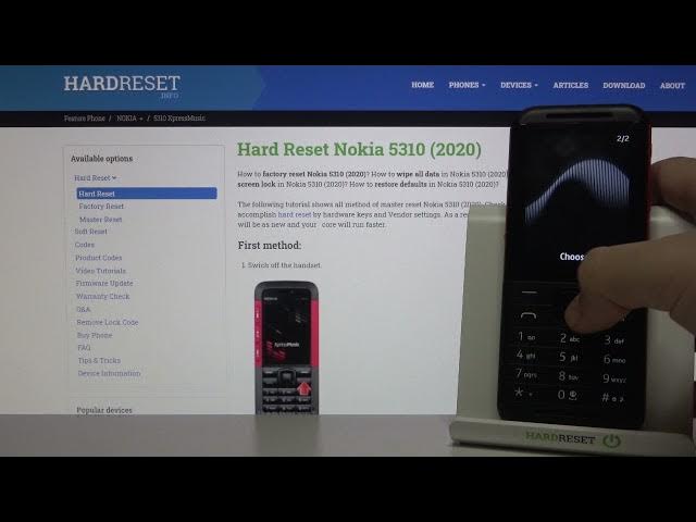 Video thumbnail for How to Find Wallpapers in NOKIA 5310 (2020) - Change Wallpaper