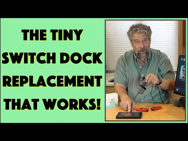 Video thumbnail for Hagibis Nintendo Switch TV Dock -- DEMO & REVIEW