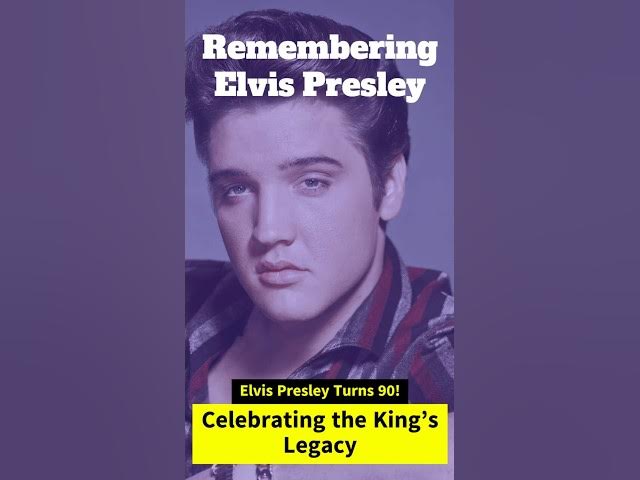 Video thumbnail for Elvis Presley Turns 90! Celebrating the King’s Legacy 🎸✨ #ElvisPresley
