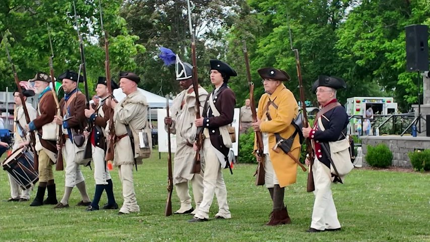 Video thumbnail for Town of Cortlandt marks America's 250th with Revolutionary War tribute