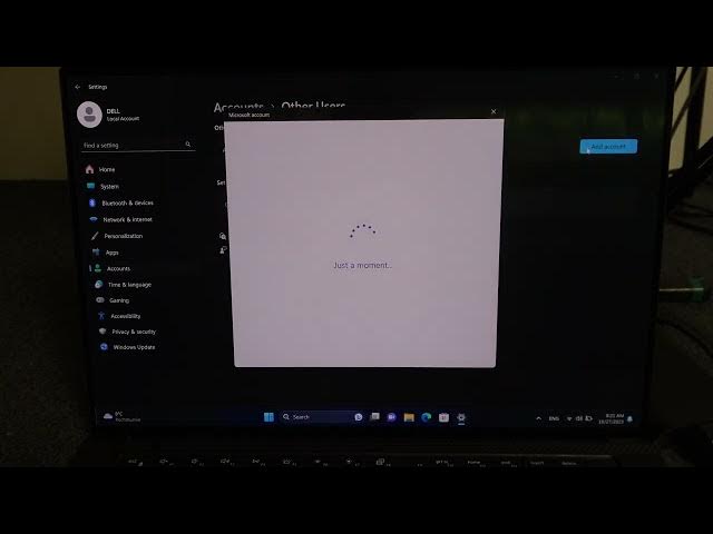 Video thumbnail for How To Create User Account In Dell XPS