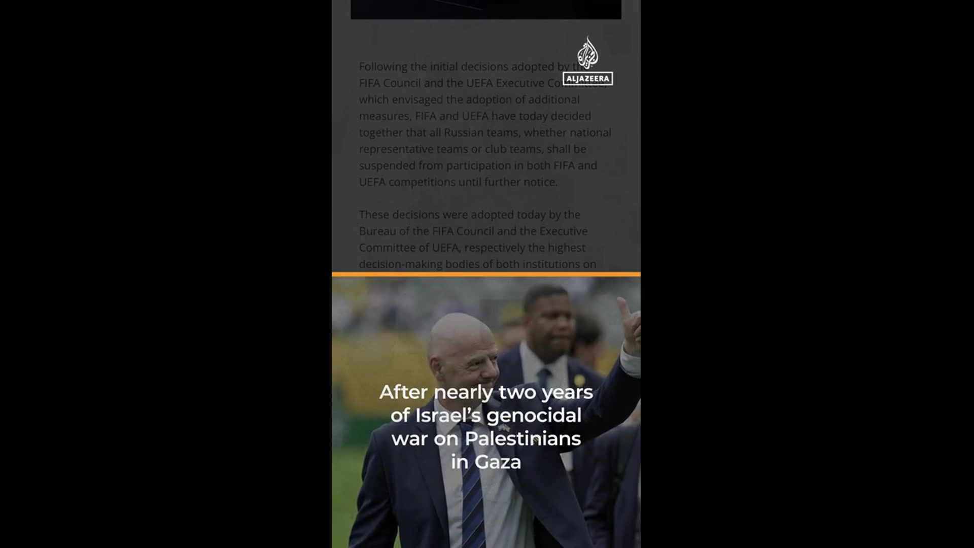'Video thumbnail for Contradictions in FIFA’s banning policies'