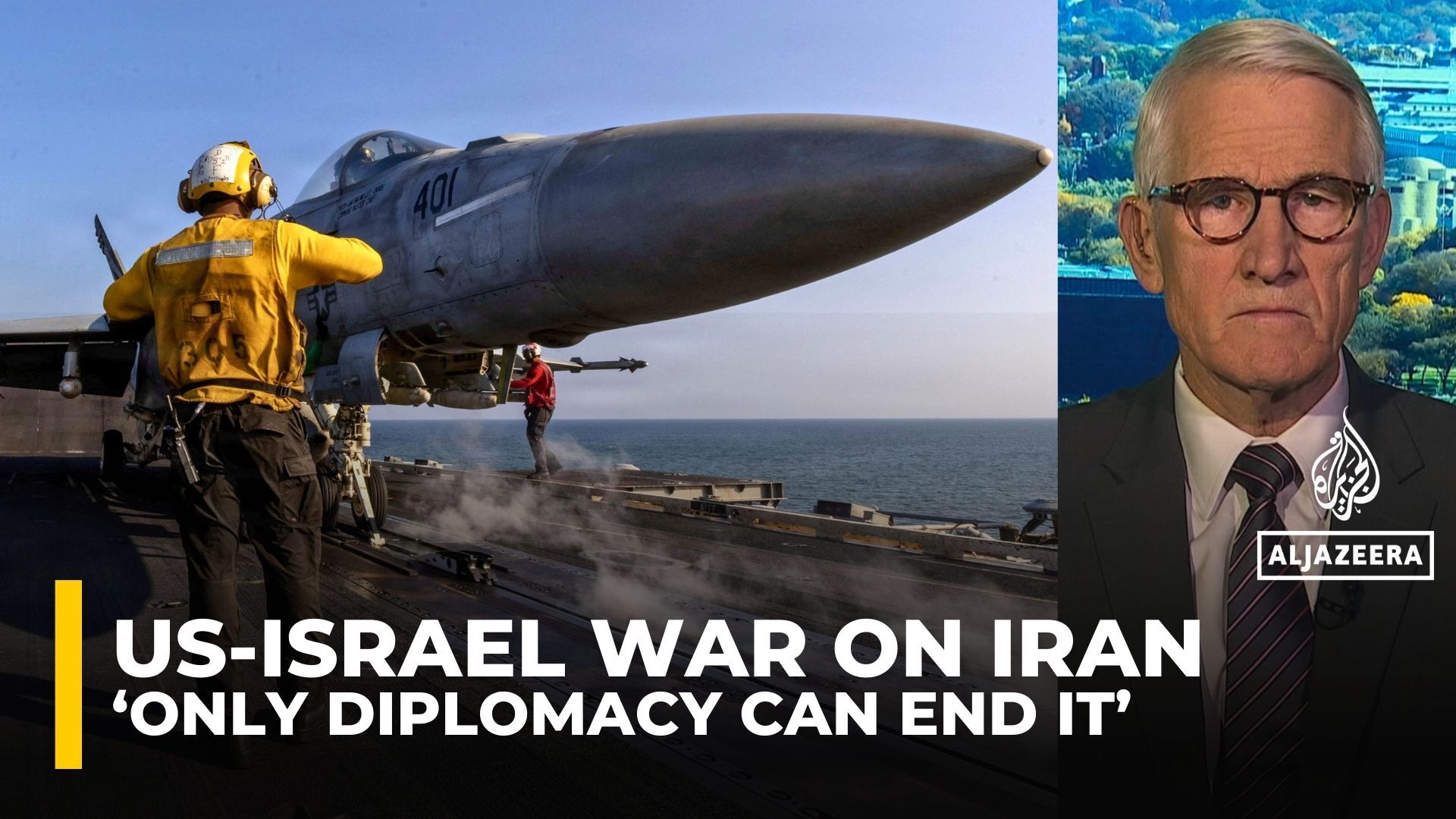 Video thumbnail for Bombing Iran won’t bring victory, only diplomacy can: Former US general