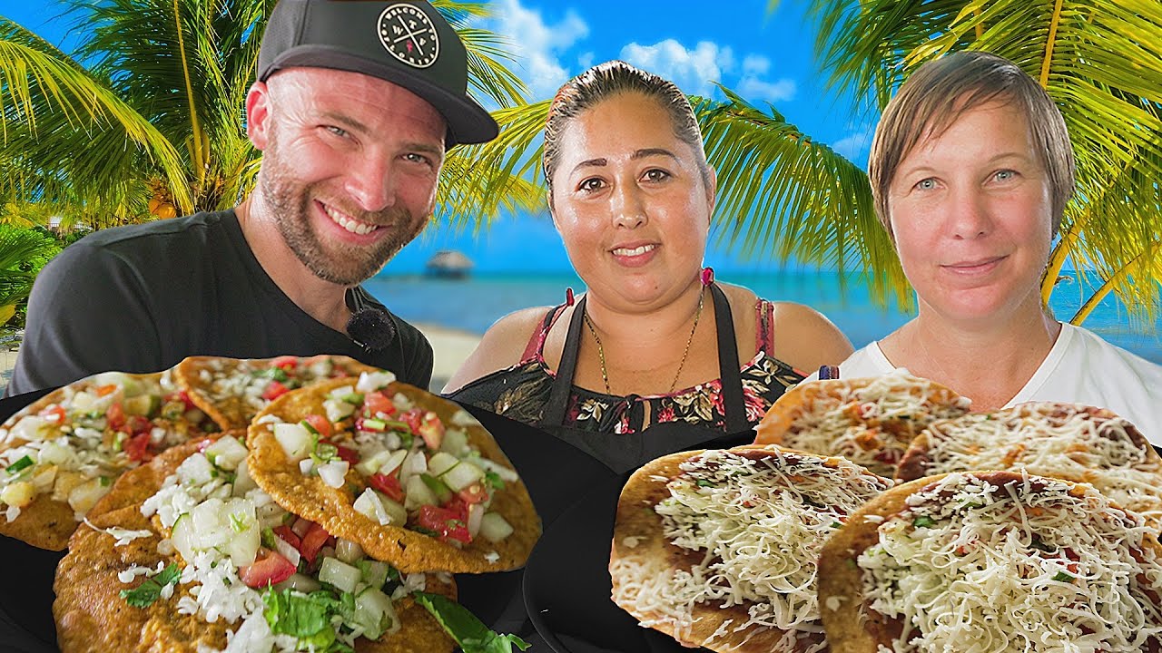 Video thumbnail for Belizean Street Food in Placencia, Belize!!