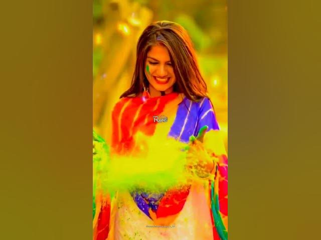 Video thumbnail for Holi gone wrong 🤣🤣🤣 #trending #funny #fyp #shorts #short #diyafavas #viral #comedy #couple #holi