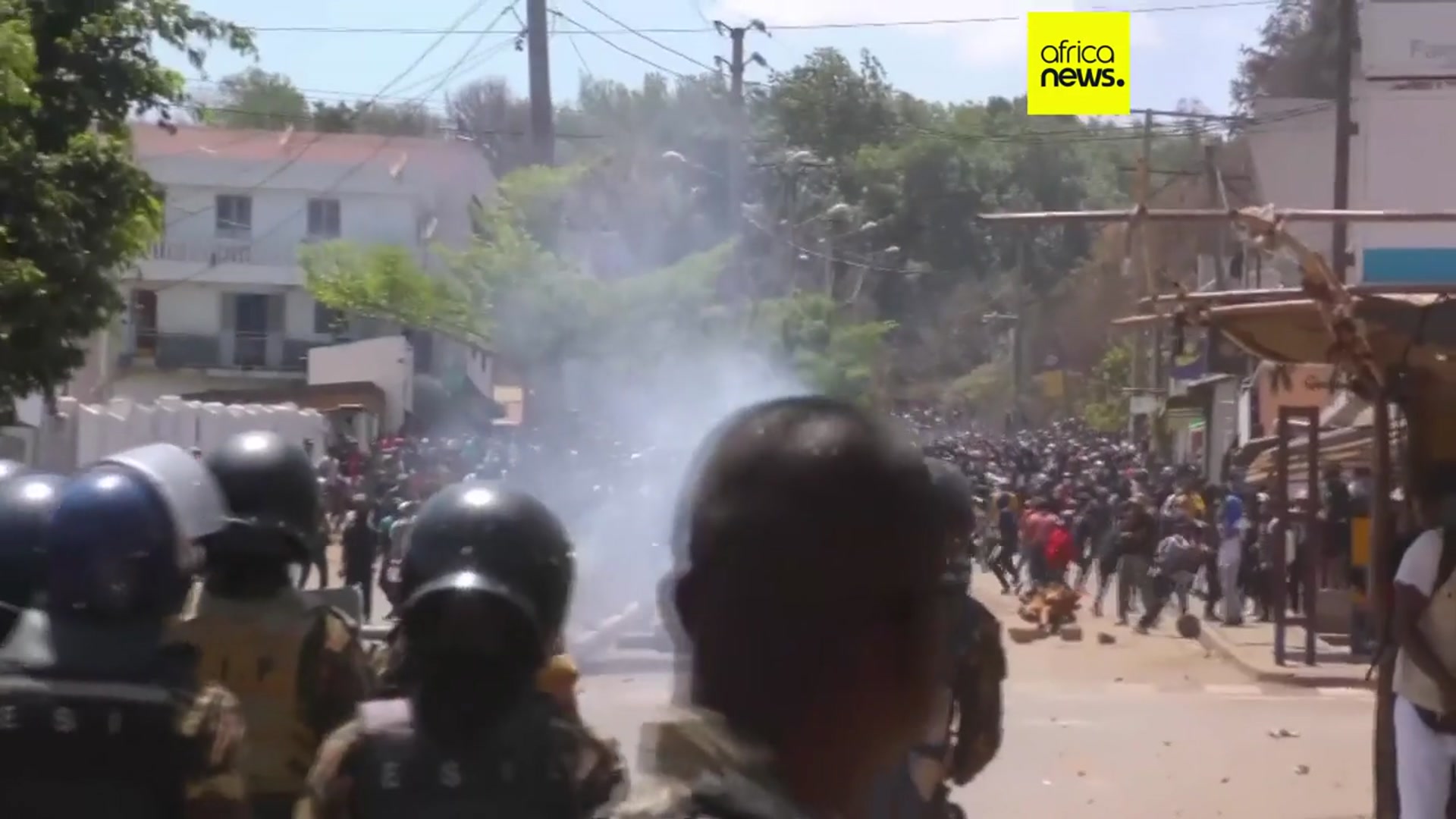 'Video thumbnail for Madagascar President dissolves government amid deadly protests'