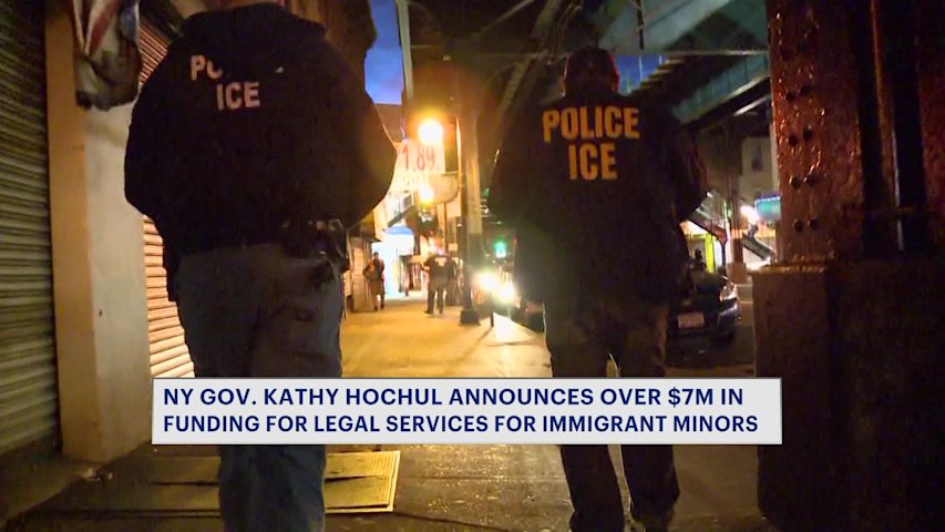 Video thumbnail for Top NY officials discuss legal aid for immigrant minors, condemn possibility of ICE shock gloves