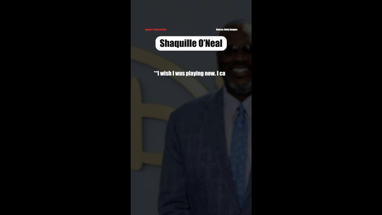 Video thumbnail for “They’re all cupcakes” – Shaquille O’Neal would never play against modern NBA players