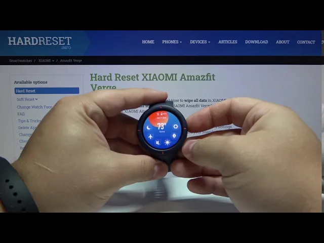 Video thumbnail for How to Change Time Format in Xiaomi Amazfit Verge - Personalize Display