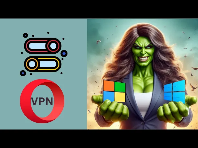 'Video thumbnail for How to Enable or Disable VPN in Opera on Windows 11 or 10 | GearUpWindows Tutorial'