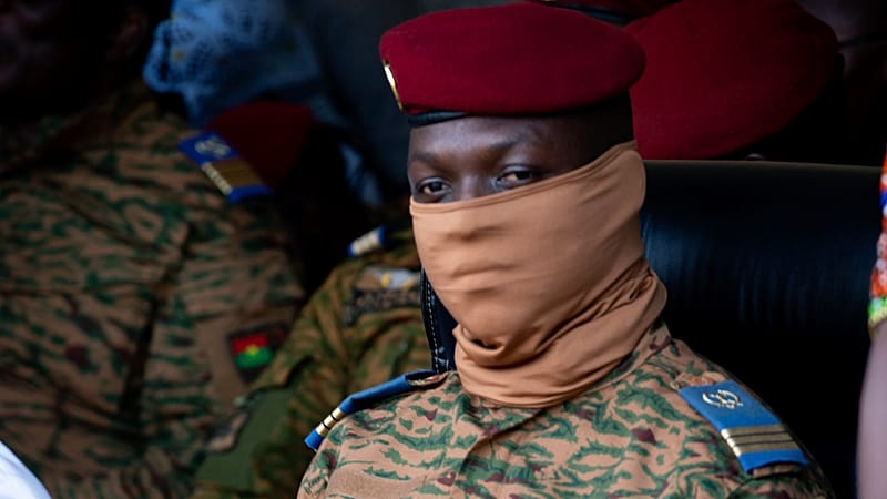 Video thumbnail for Traoré marks four years in power, following Sankara’s legacy