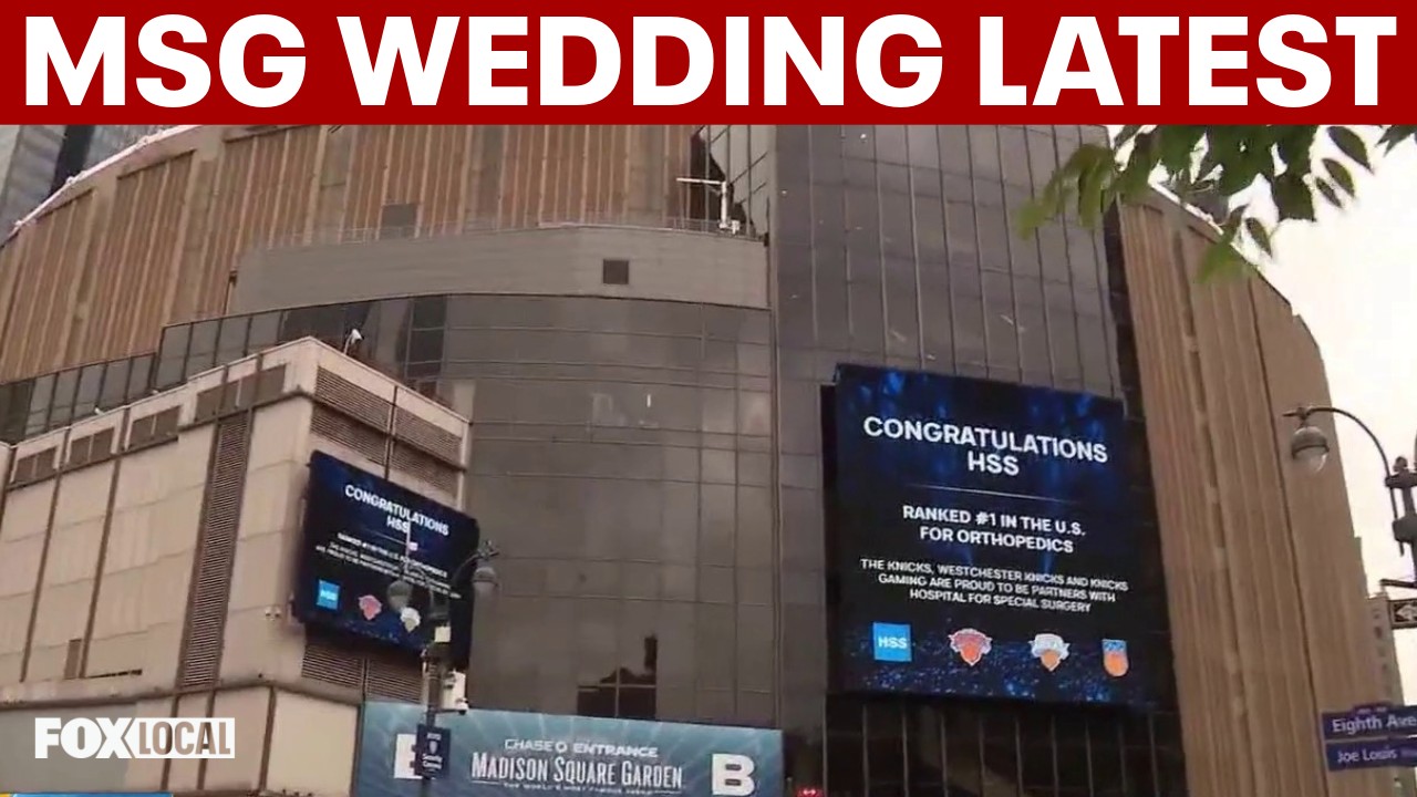 Video thumbnail for Taylor Swift, Travis Kelce wedding plans at MSG: What we know