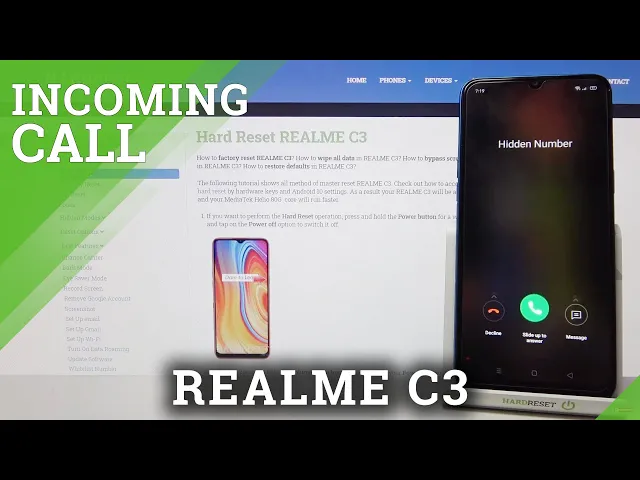 Video thumbnail for How Incoming Call Animation Looks Like in Realme C3 – Incoming Call Screen Options