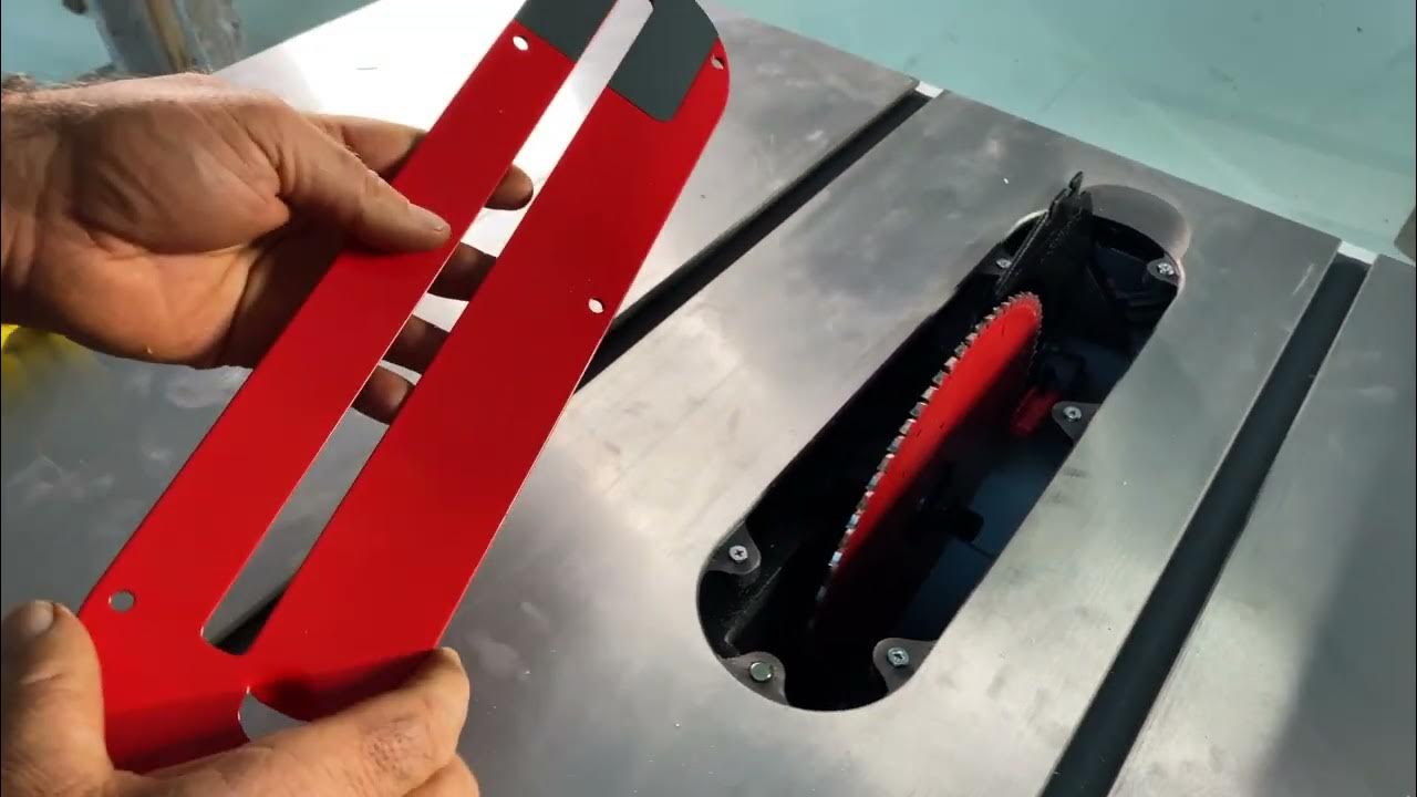 Video thumbnail for rev71b VIDEO   Assembling a Table Saw Pt  2