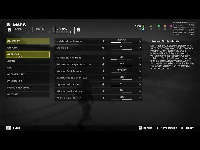 Video thumbnail for How To Enable & Disable Switch Weapon On Pickup In Helldivers 2