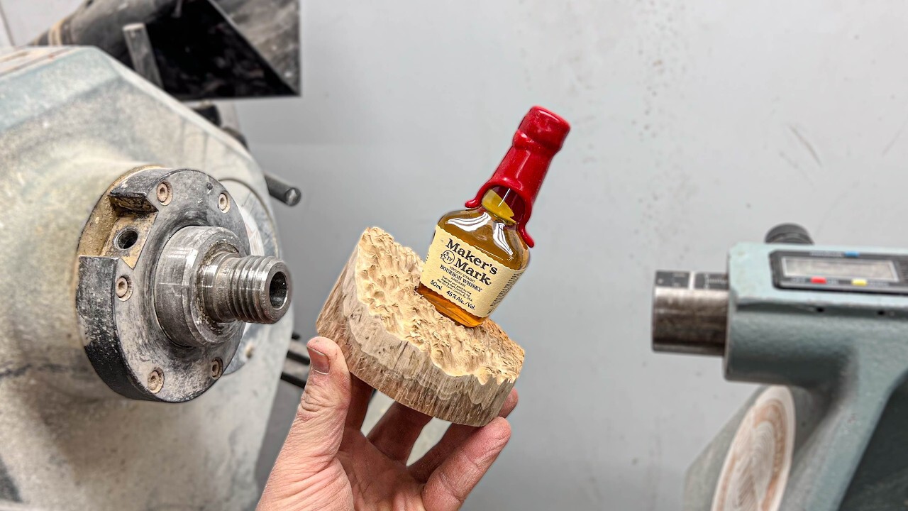 Video thumbnail for Woodturning - One For The Whisky Lovers!