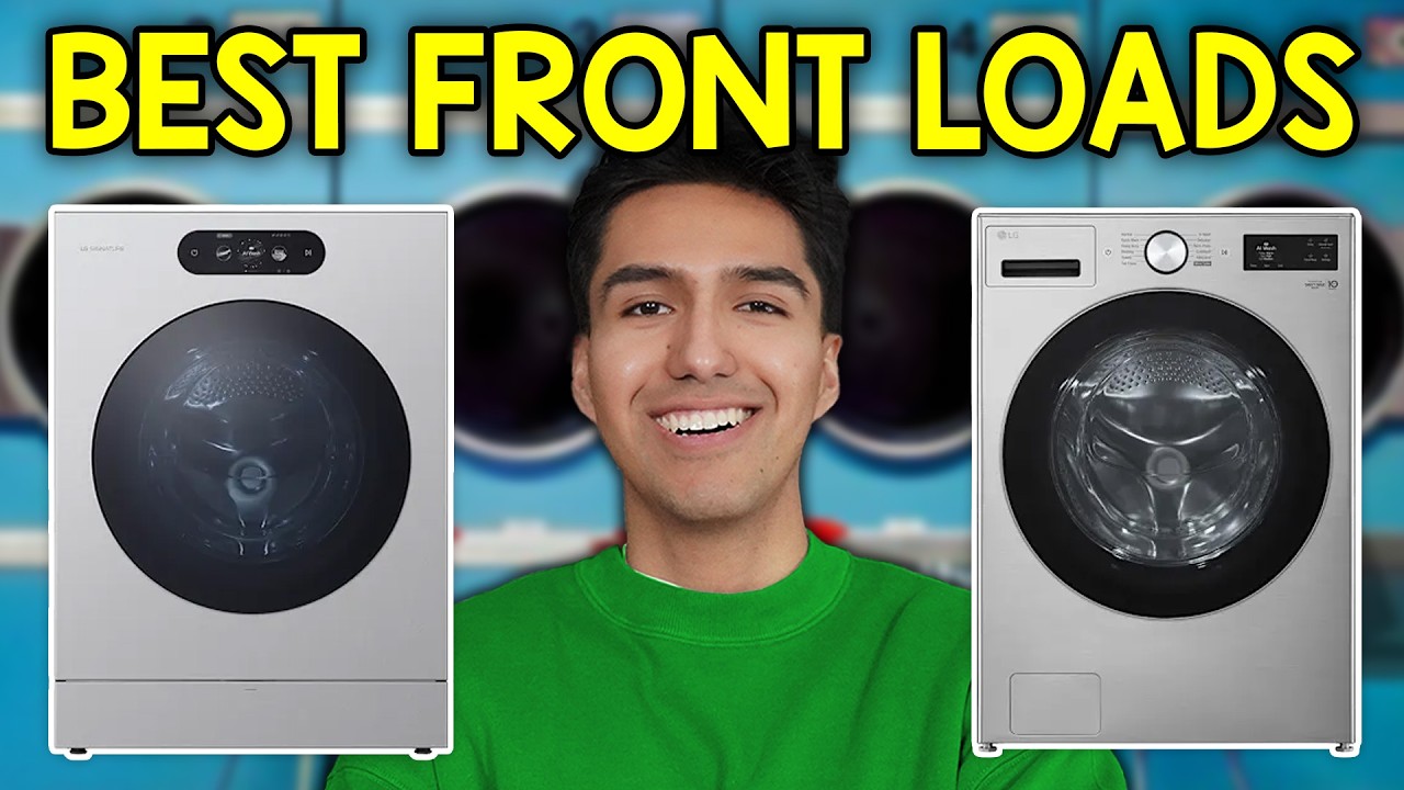 Video thumbnail for 6 Best Front-Load Washing Machines (CR Data)