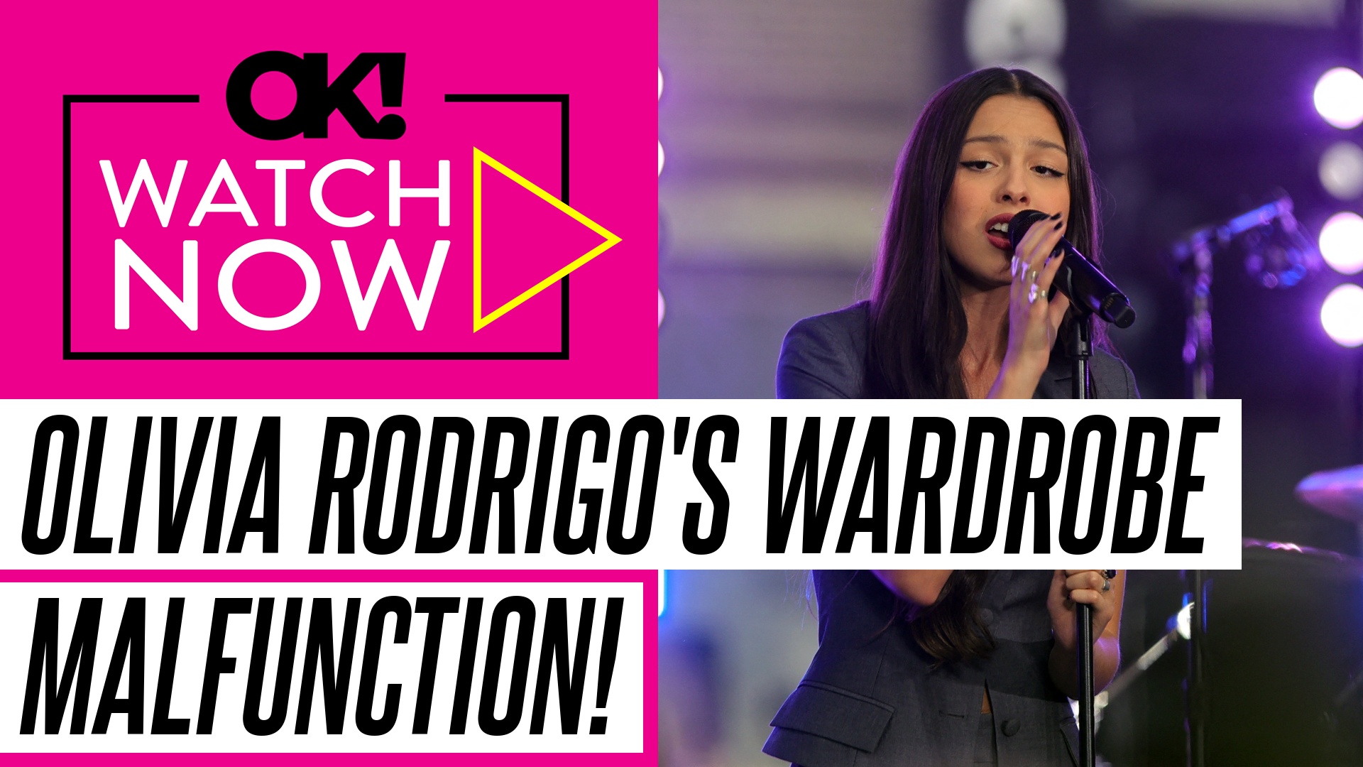 Video thumbnail for Olivia Rodrigo Nearly Spills Out of Tight White Top Ahead of Glastonbury Performance: Watch 