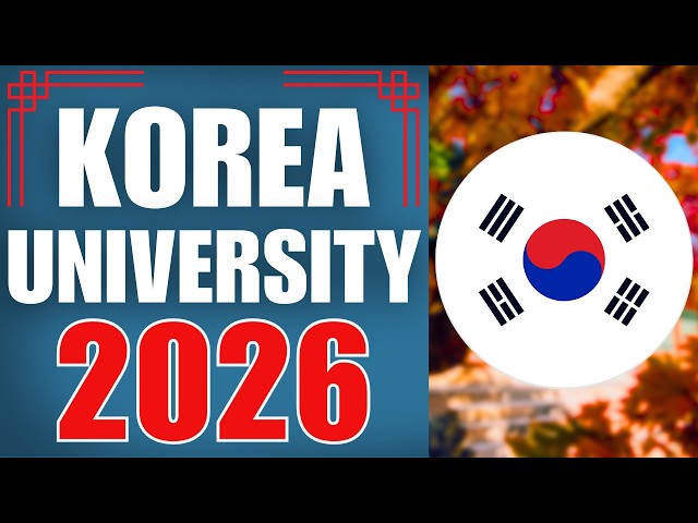 Video thumbnail for Applying to Korea University | Study in South Korea