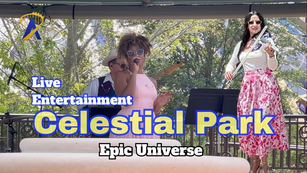 Video thumbnail for Epic Universe Live Entertainment in Celestial Park