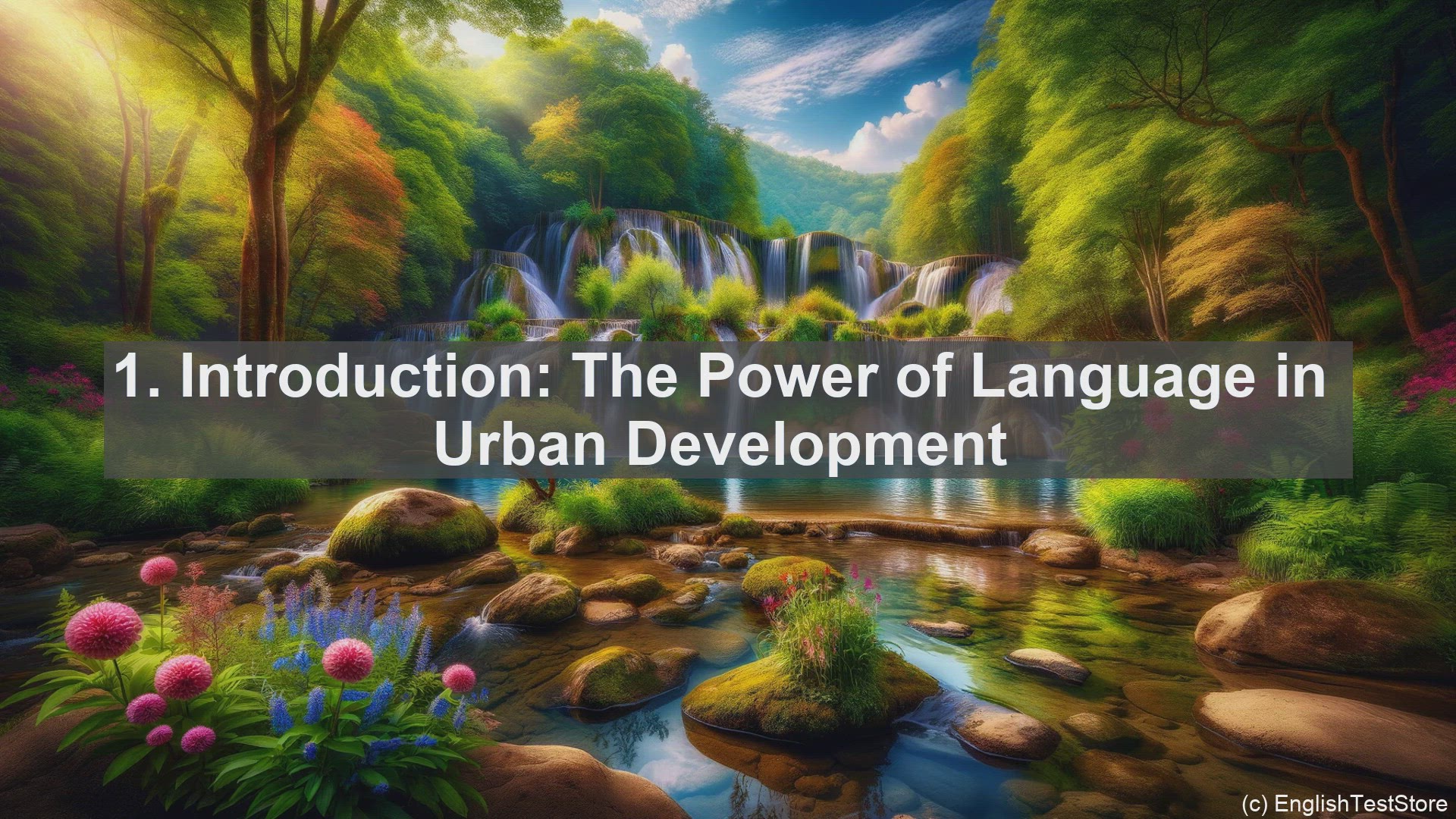'Video thumbnail for Top 10 Phrases for Talking about Sustainable Urban Development Policies'