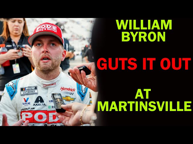 Video thumbnail for The Final Lap: William Byron Guts It Out at Martinsville to Make Championship 4