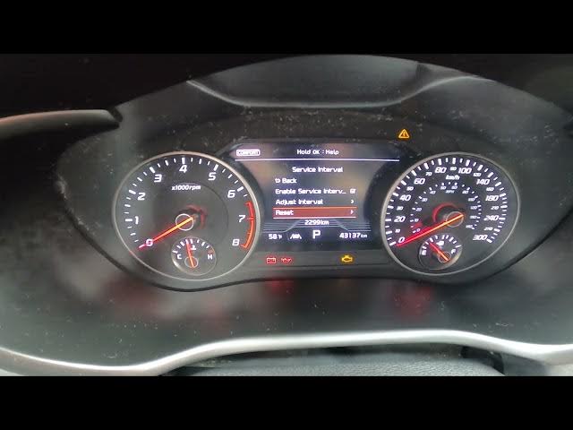 Video thumbnail for How to Reset Service Intervals in Kia Stinger ( 2017 – now ) | Reset Service Info to Defaults