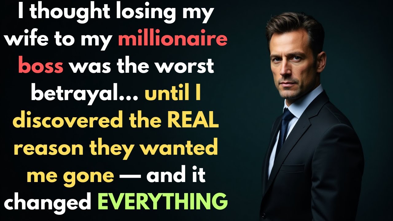 Video thumbnail for My Wife Left Me for My Rich Boss—Then I Inherited Millions and Destroyed Him.