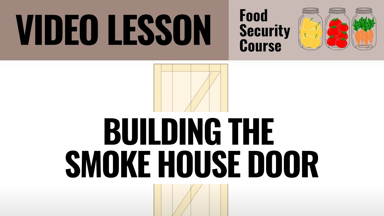 Video thumbnail for VIDEO   BUILDING THE SMOKE HOUSE DOOR