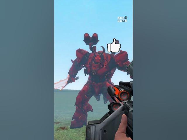 Video thumbnail for the Creator Vs Doom Eternal Monster #shorts #doometernal #games