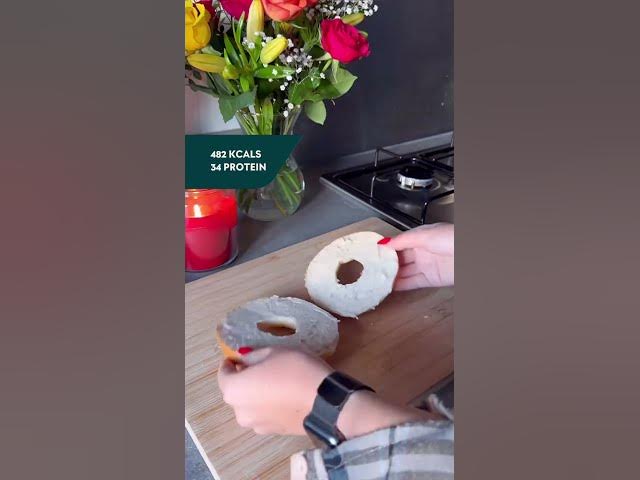 Video thumbnail for You NEED to try this French Toast Breakfast Bagel... | Myprotein #shorts
