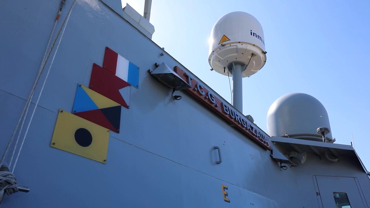 Video thumbnail for Belgium: Turkish warship TCG Burgazada arrives in Belgium for Navy Days 2026.