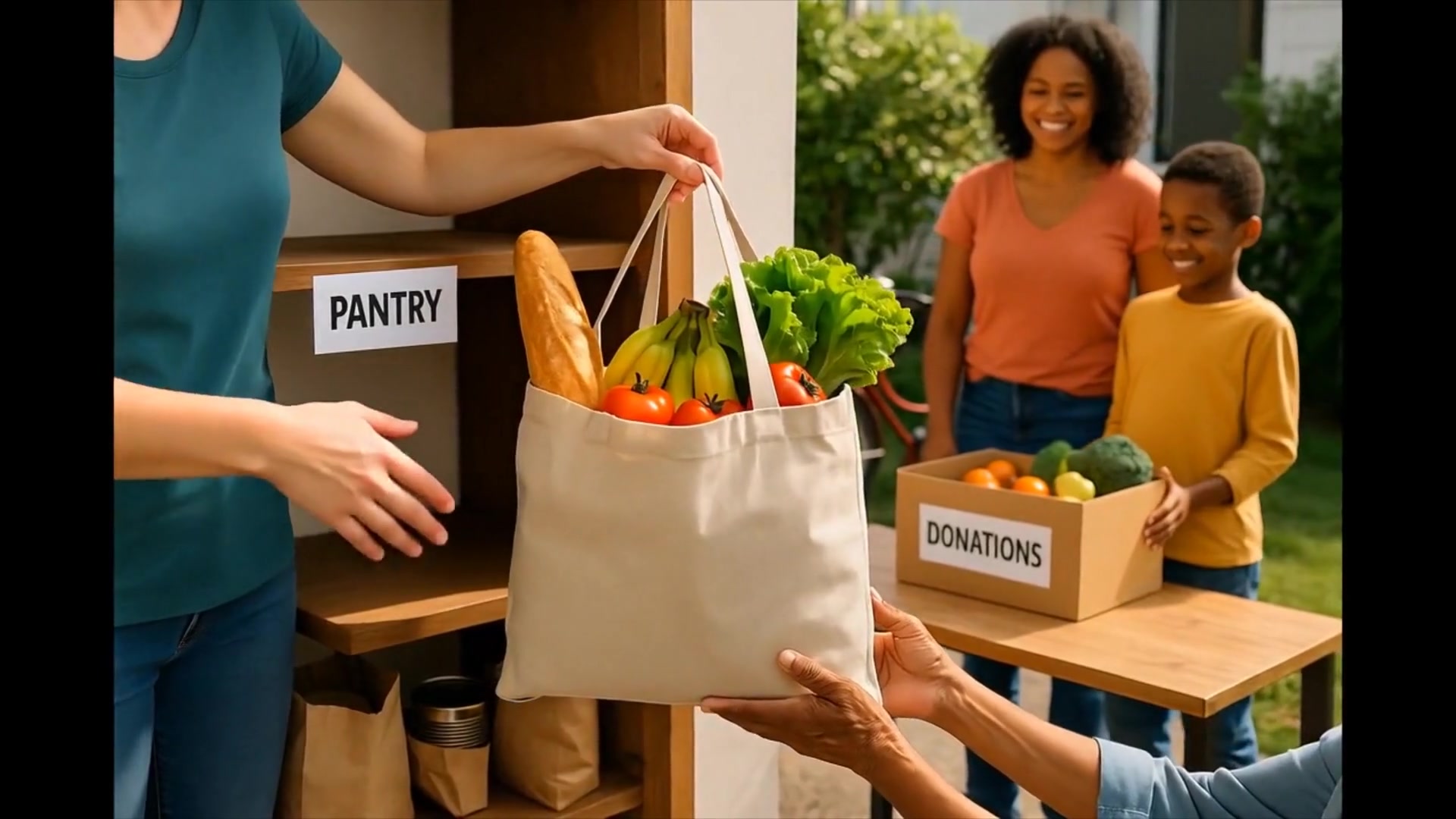 Video thumbnail for Don’t Waste Food — Here’s How to Donate It Easily