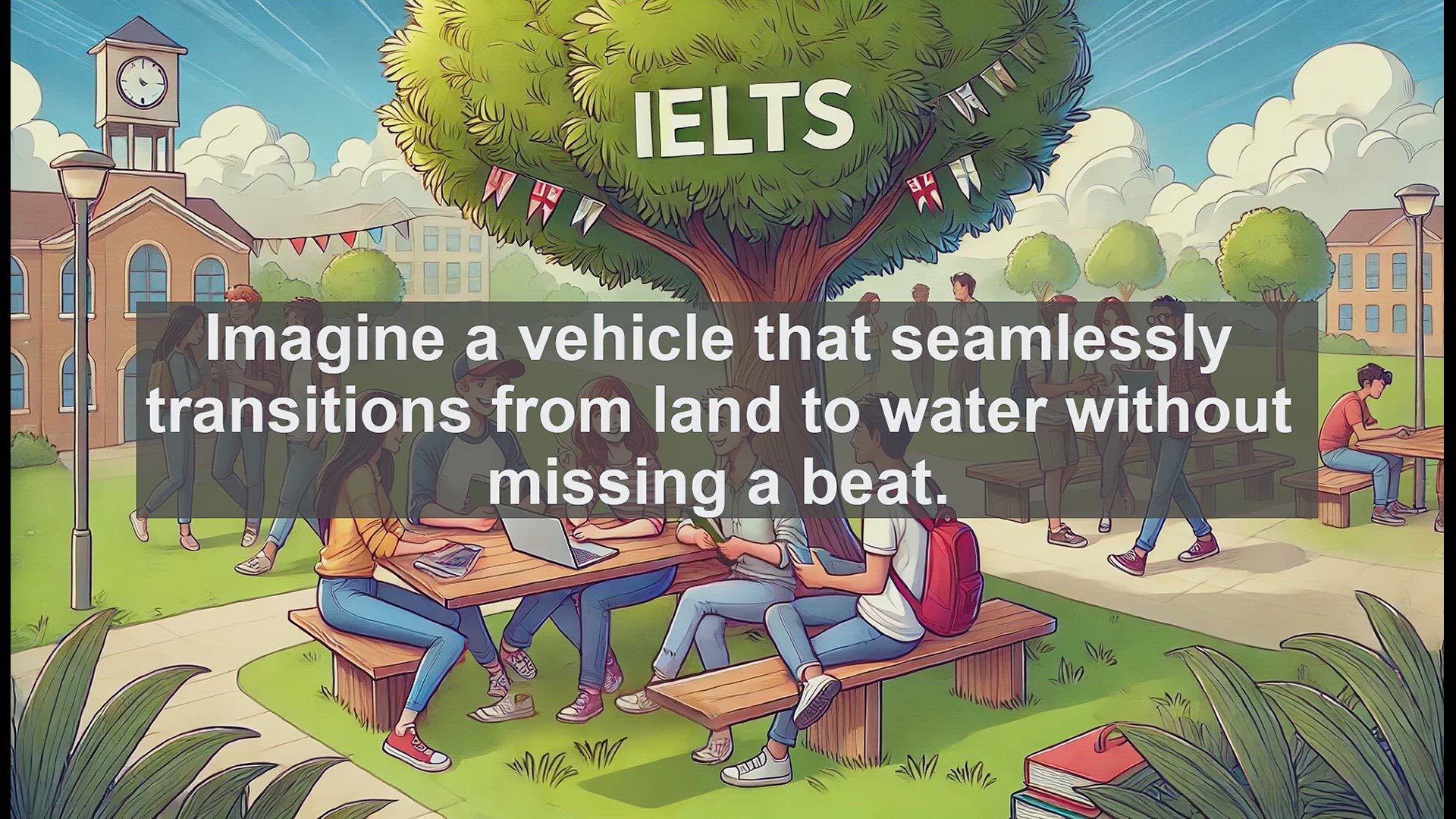 'Video thumbnail for 5000 Must Know IELTS 8.0 Vocabulary - Amphibious: Mastering Dual-Environment Vocabulary for IELTS Success'