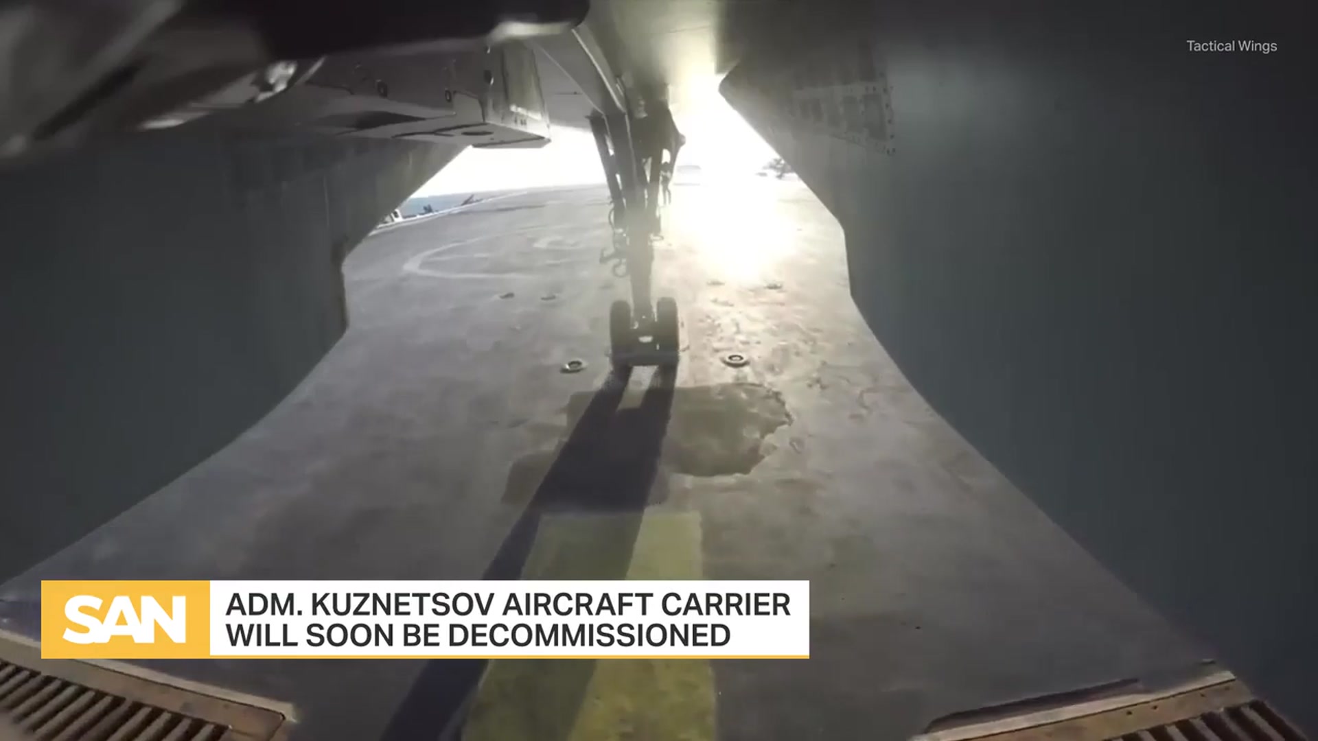 'Video thumbnail for Why Russia is scrapping its only aircraft carrier'